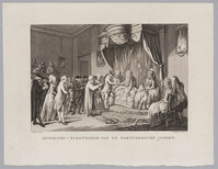 KG 07425
<br/>
Geschiedenis godsdiensten: Joods huwelijk
<br/>
<em>Philips Jacobsz., Caspar (1732-1789)</em>